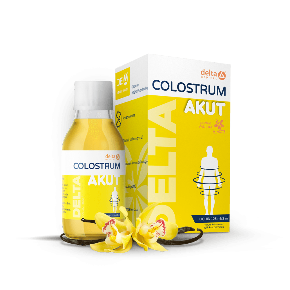 DELTA COLOSTRUM® AKUT Vanilka 125 ml